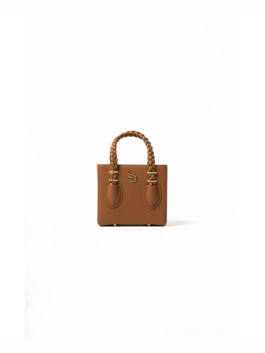 Сумка-тоут Mèsan Boxy Tote — изображение 9 из 9, коричневый