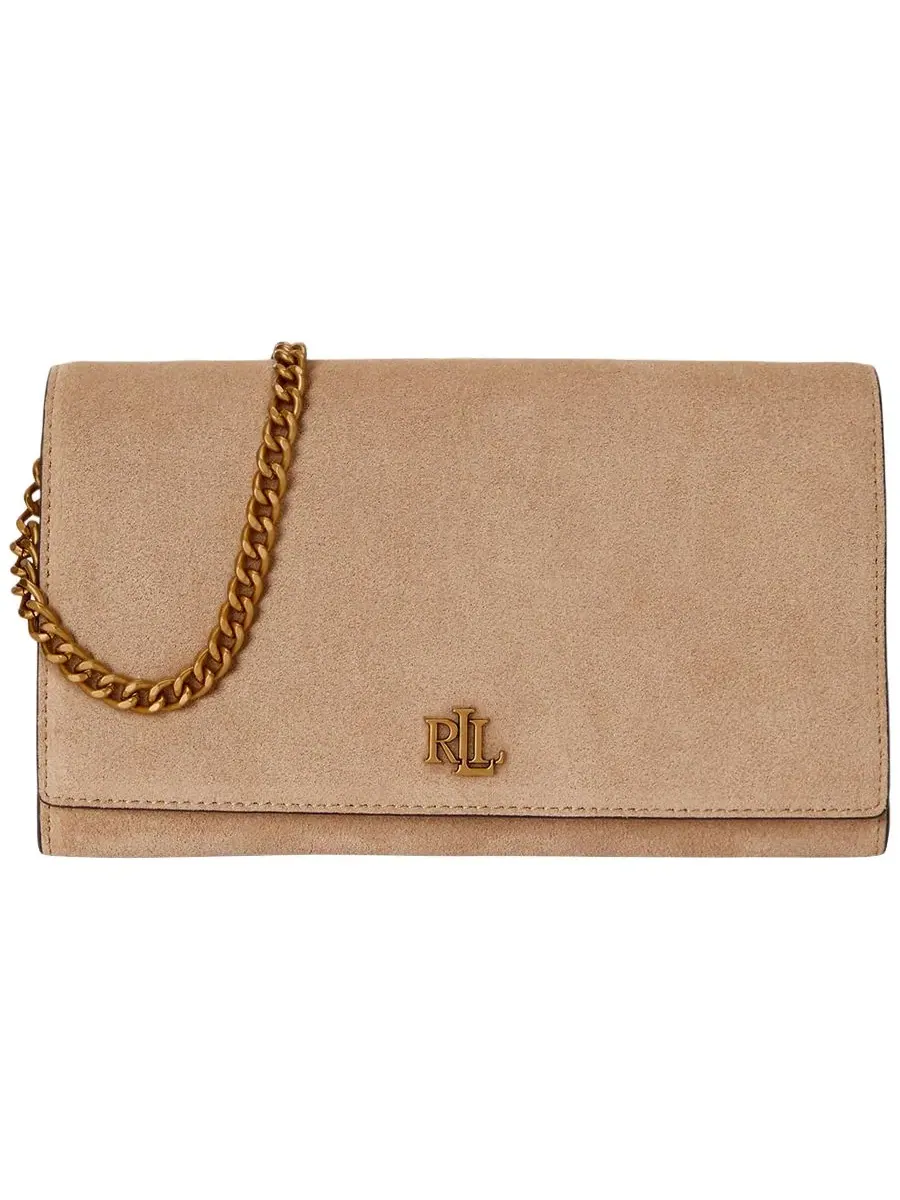 Сумка-кроссбоди из замши Adair II Medium Lauren Ralph Lauren
