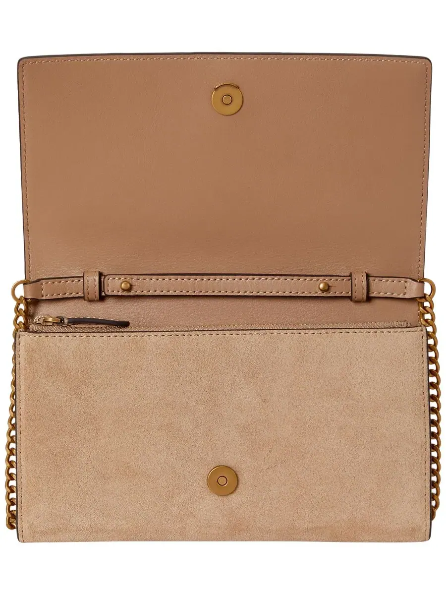 Сумка-кроссбоди из замши Adair II Medium Lauren Ralph Lauren — изображение 7 из 7, бежевый