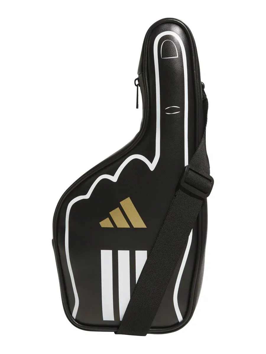 Мужская сумка через плечо на молнии с дизайном в виде пальцев Adidas