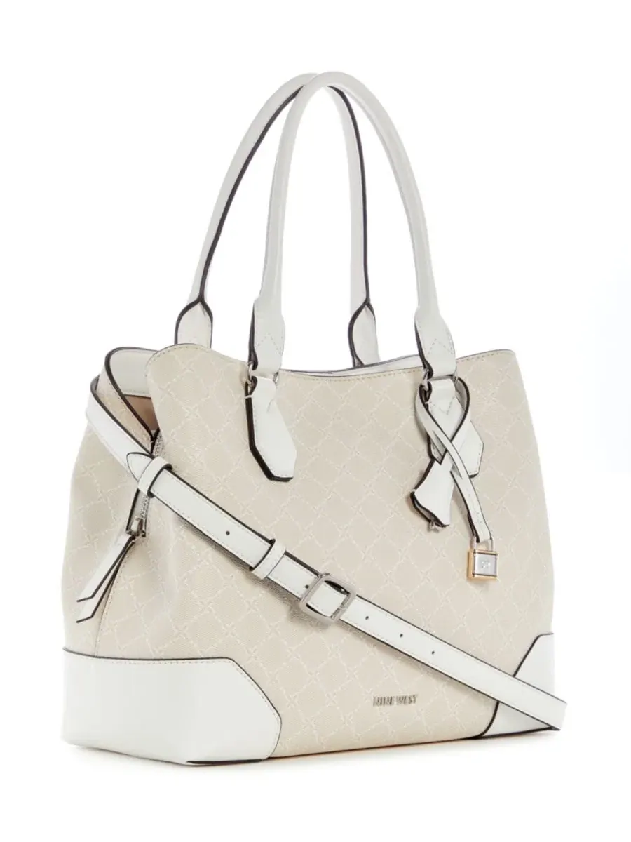 Сумка-шопер Brooklyn Carryall Bag Nine West — изображение 3 из 5, кремовый
