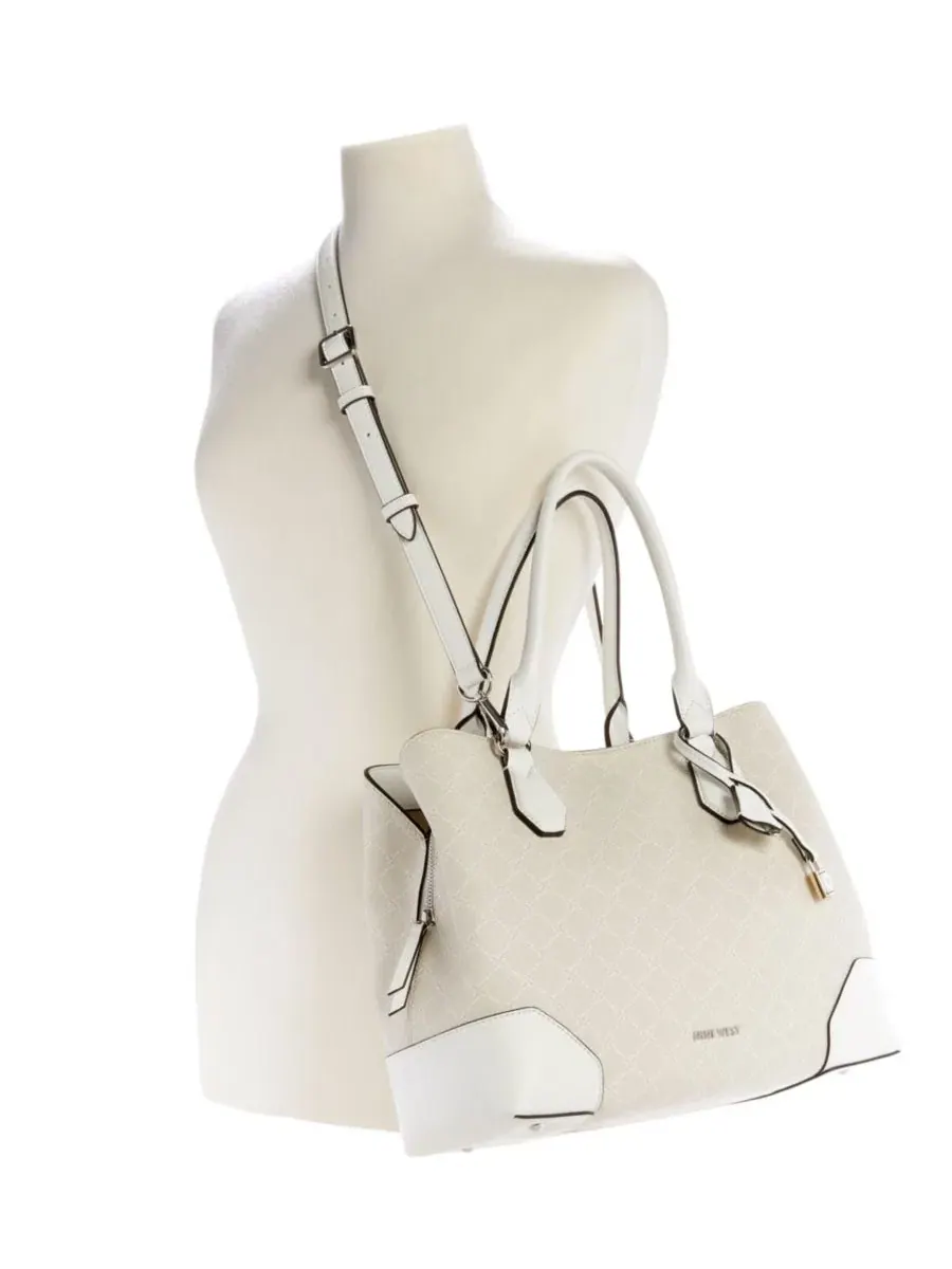 Сумка-шопер Brooklyn Carryall Bag Nine West — изображение 5 из 5, кремовый