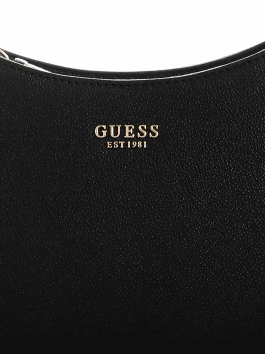 Небольшая сумка через плечо Bethany Zip-Top GUESS — изображение 3 из 3, черный