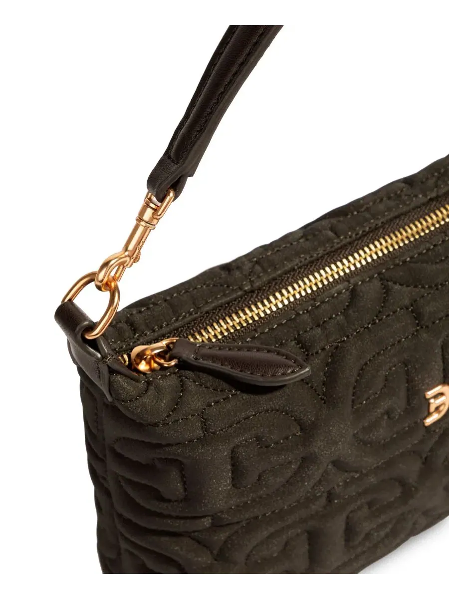 Женская сумка с квилтингом и цепочкой Ethyl Quilted Sam Edelman — изображение 5 из 7, шоколад