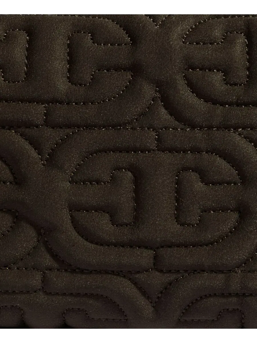 Женская сумка с квилтингом и цепочкой Ethyl Quilted Sam Edelman — изображение 7 из 7, шоколад