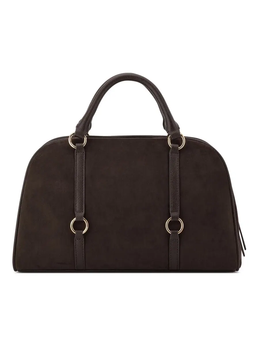Сумка-кроссбоди Cobel Medium Satchel Nine West — изображение 2 из 4, эспрессо