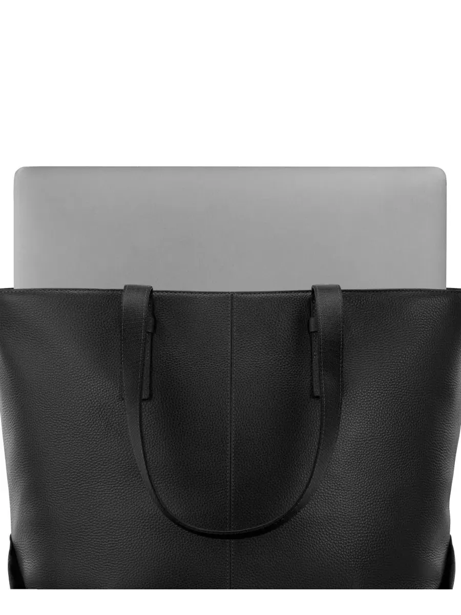 48 см кожаная сумка-тоут Mobile Solution 2 Samsonite — изображение 5 из 7, черный