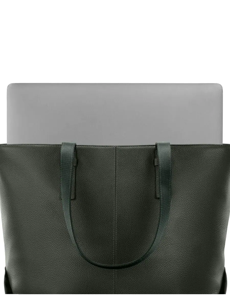 48 см кожаная сумка-тоут Mobile Solution 2 Samsonite — изображение 5 из 7, оливковый