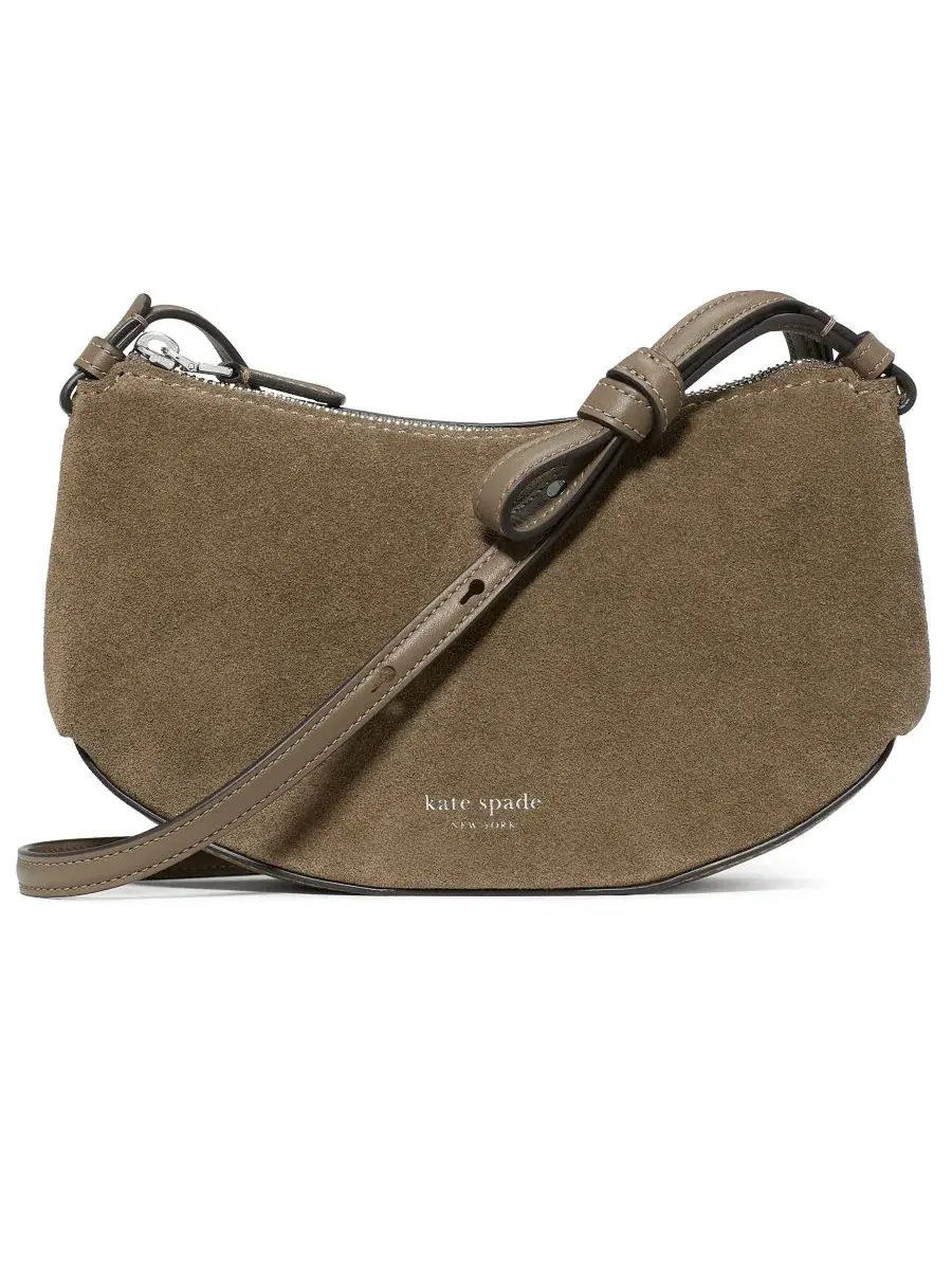 Сумка через плечо из замши Loop Suede Small Crossbody kate spade new york