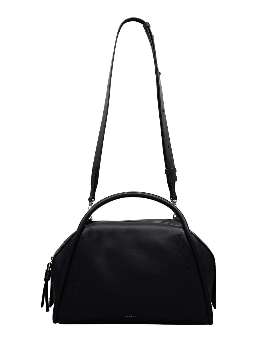 Сумка-мессенджер Golborne Medium Ziptop Grab Satchel Bag Radley London — черный