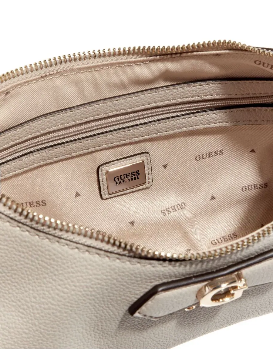 Средняя сумка через плечо Suzy Medium Shoulder Handbag GUESS — изображение 3 из 4, кость