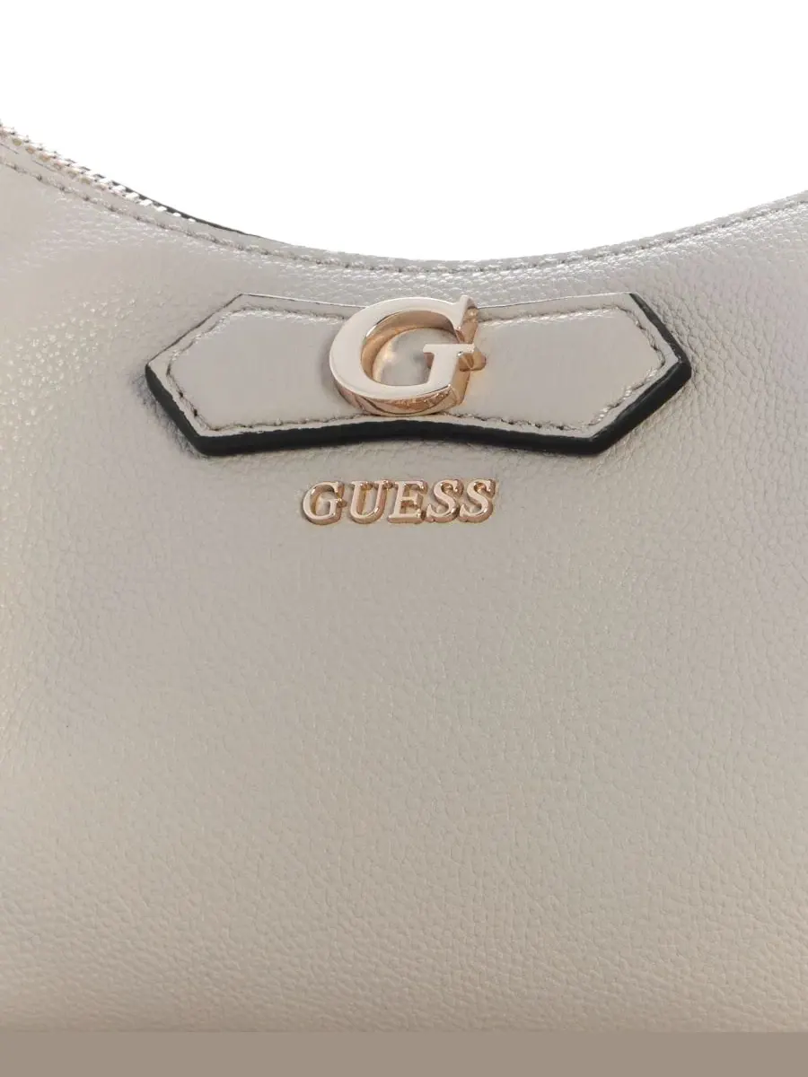 Средняя сумка через плечо Suzy Medium Shoulder Handbag GUESS — изображение 4 из 4, кость