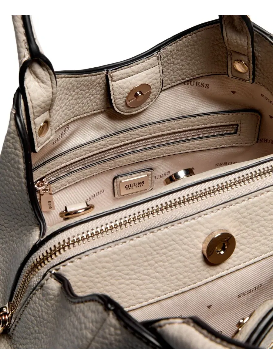 Сумка-шопер GUESS Lorella Girlfriend Small Tote — изображение 4 из 5, кость