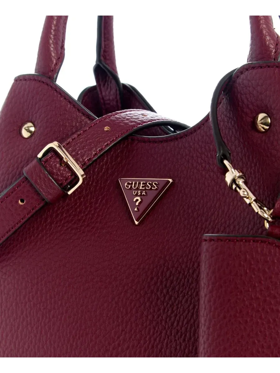 Сумка-шопер GUESS Lorella Girlfriend Small — изображение 3 из 5, фиолетовый