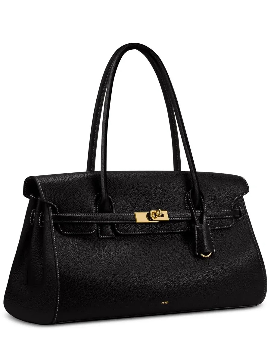 Сумка через плечо Yara Medium Gold-Tone Hardware JW PEI — изображение 3 из 4, черный