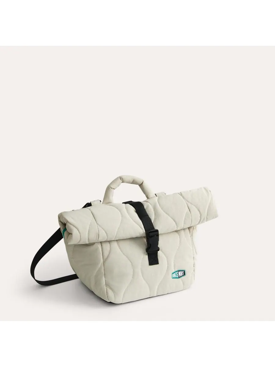 Ланч-сумка Walker Roll Top с регулируемым плечевым ремнем, цвет мандариновый BAGSMART — 3