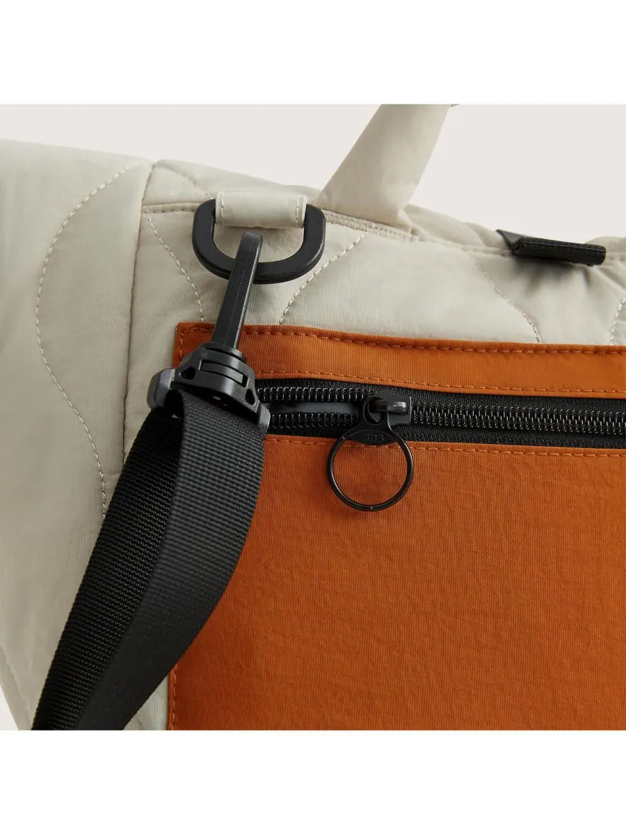 Ланч-сумка Walker Roll Top с регулируемым плечевым ремнем, цвет мандариновый BAGSMART — 8