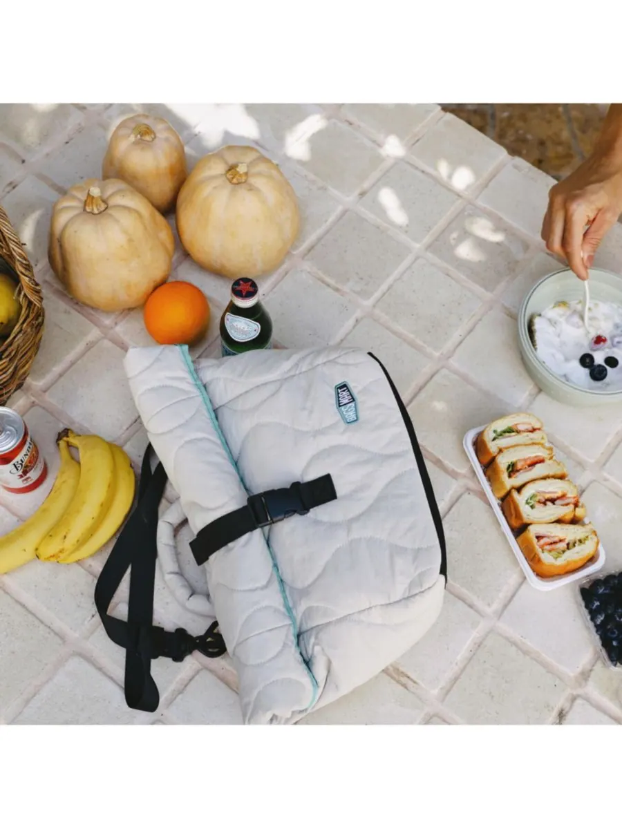 Ланч-сумка Walker Roll Top с регулируемым плечевым ремнем, цвет мандариновый BAGSMART — 9