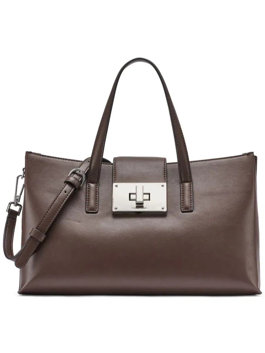 Средняя сумка-шоппер Saige Medium Satchel Handbag Calvin Klein
