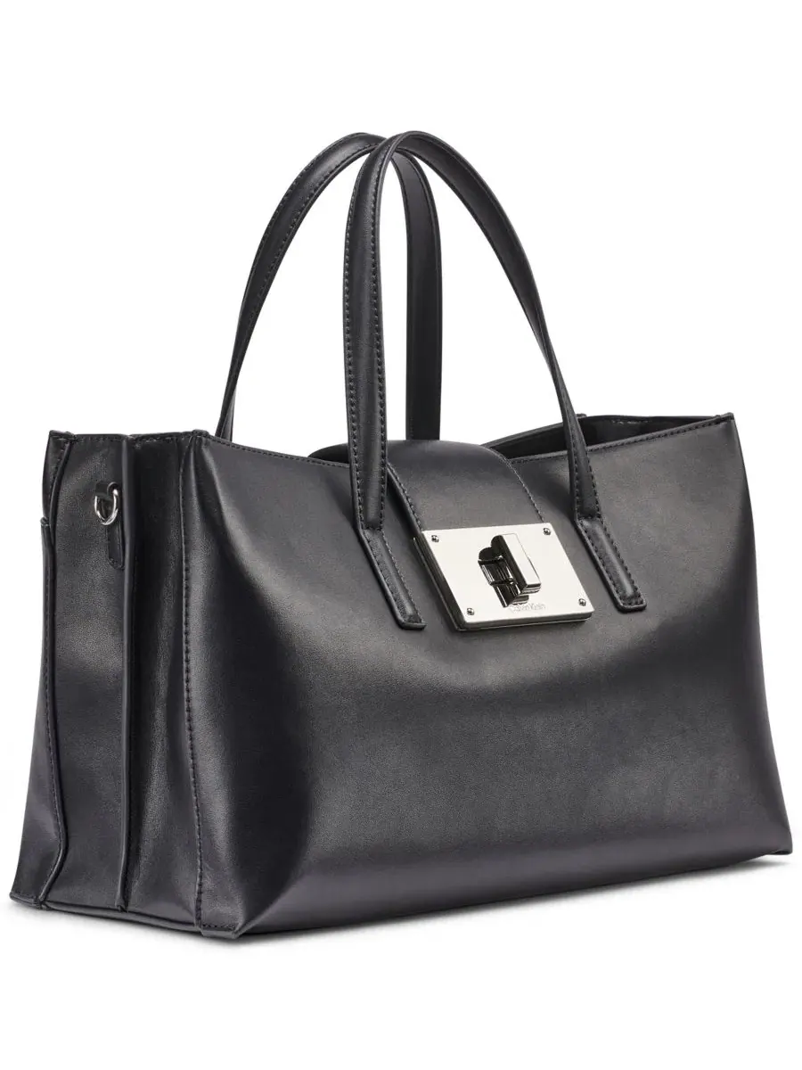 Средняя сумка-шоппер Saige Medium Satchel Handbag Calvin Klein — изображение 8 из 9, ява