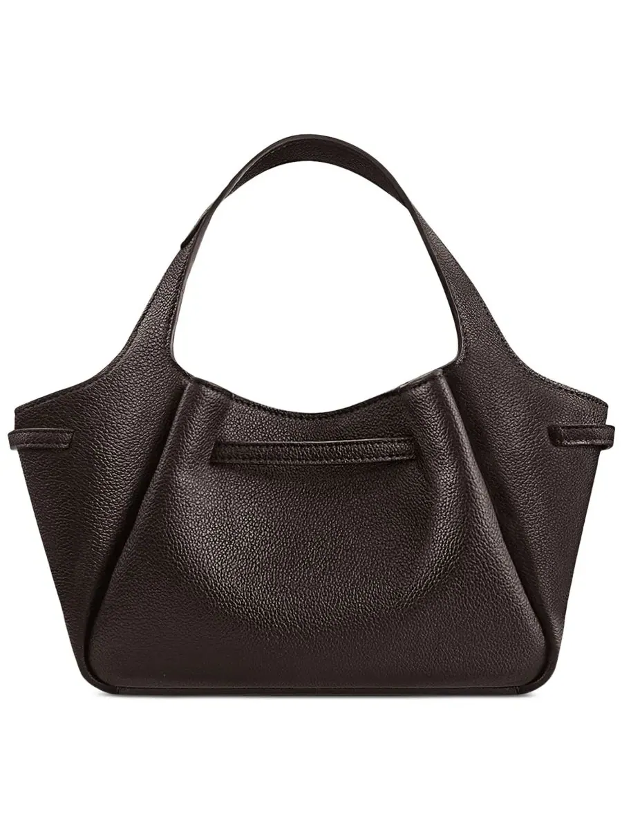 Сумка-тоут с бантом Mabel Soft Bow Small Magnetic Tote Handbag JW PEI — изображение 2 из 4, коричневый