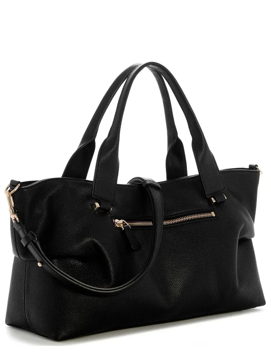 Сумка-шопер Suzy Extra-Large Satchel GUESS — изображение 2 из 6, черный