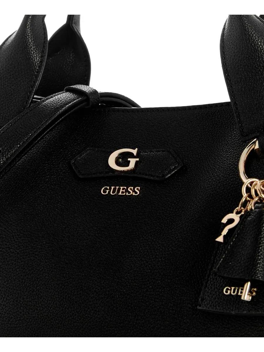 Сумка-шопер Suzy Extra-Large Satchel GUESS — изображение 4 из 6, черный