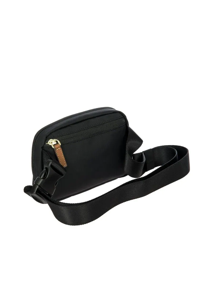Поясная сумка с регулируемым ремнем X-Travel 7" Shoulder or Belt Bag Bric's — изображение 3 из 5, черный