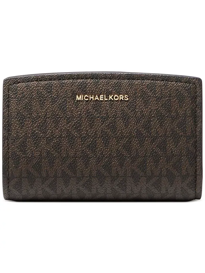 Кошелек Bryant среднего размера с застежкой-молнией Michael Kors — изображение 1 из 5, оранжевый