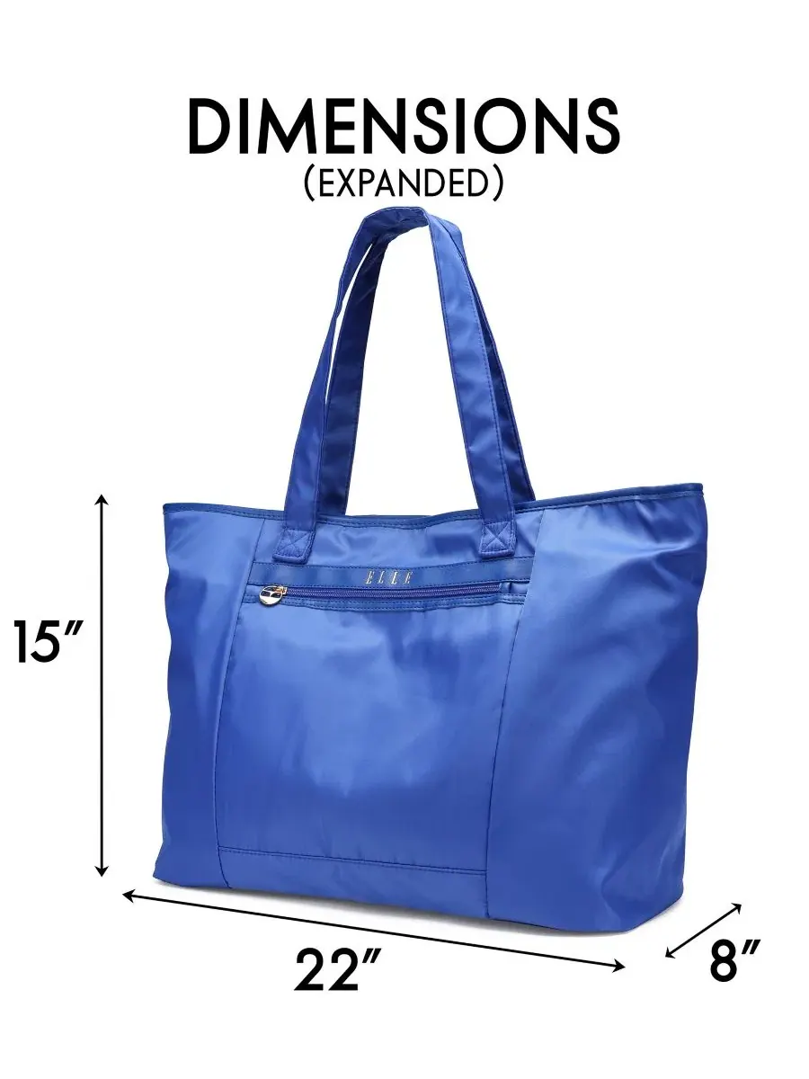 Сумка-шопер Rendezvous Twill Weekender ELLE — изображение 5 из 9, синий