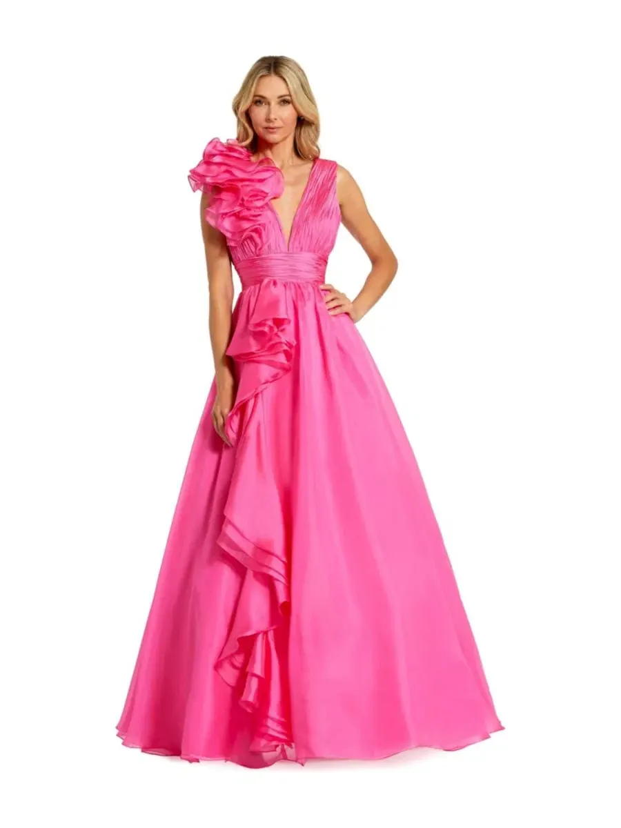 Вечернее платье с одним плечом Mac Duggal