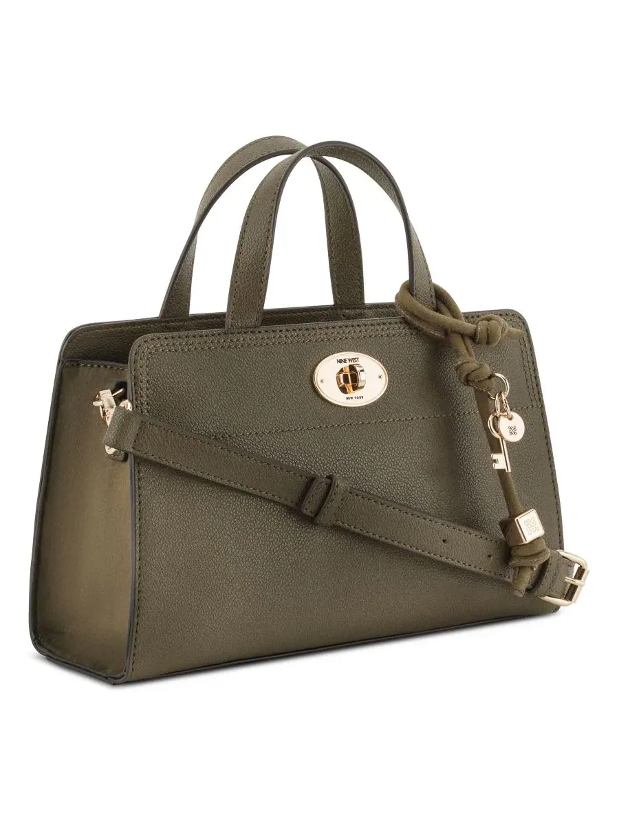 Небольшая сумка через плечо Khora Small Top Handle Satchel Handbag Nine West — 3