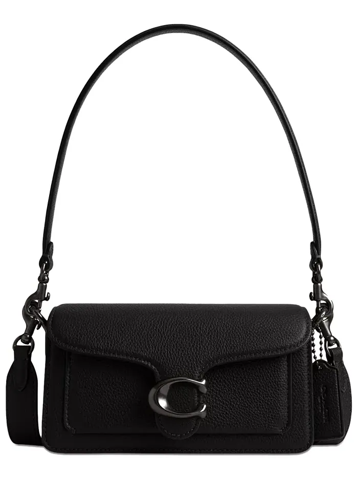 Миниатюрная сумка через плечо Tabby COACH — изображение 2 из 7, черный