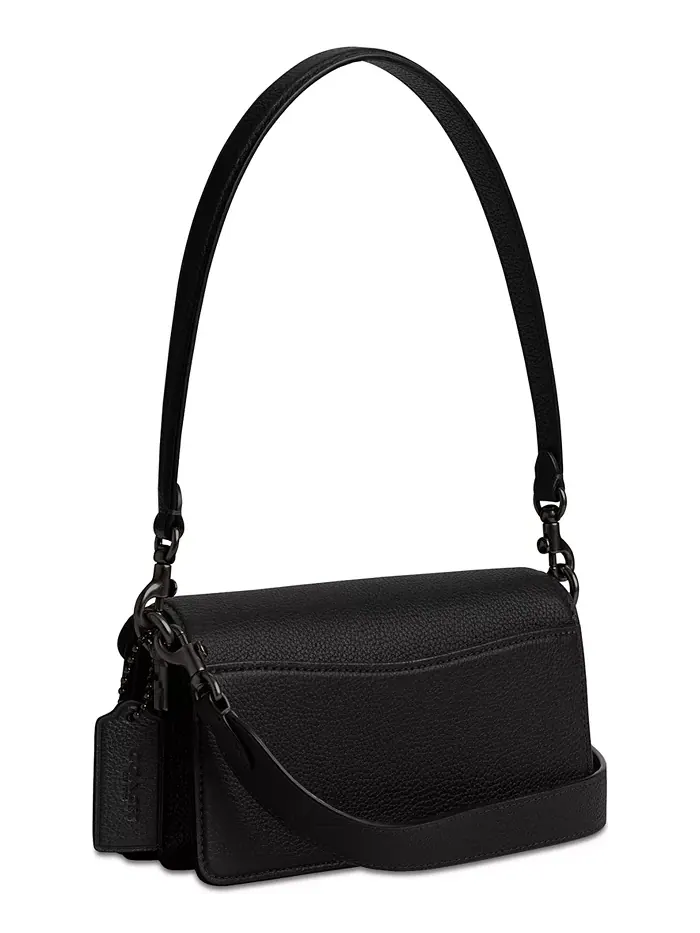 Миниатюрная сумка через плечо Tabby COACH — изображение 3 из 7, черный