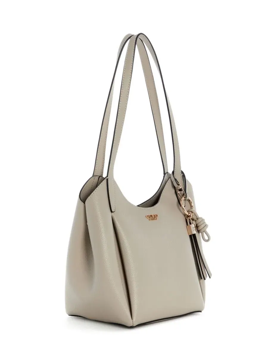 Сумка-ведро Melody Small Bucket Handbag GUESS — изображение 3 из 4, коричневый