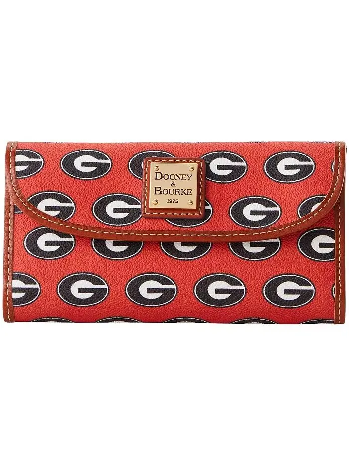 Женский кошелек Georgia Bulldogs Continental Dooney & Bourke — изображение 1 из 4