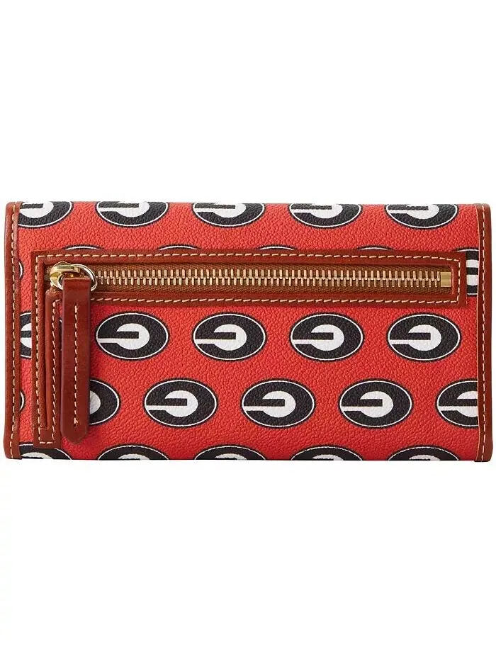 Женский континентальный кошелек Georgia Bulldogs Dooney & Bourke — изображение 2 из 4, красный