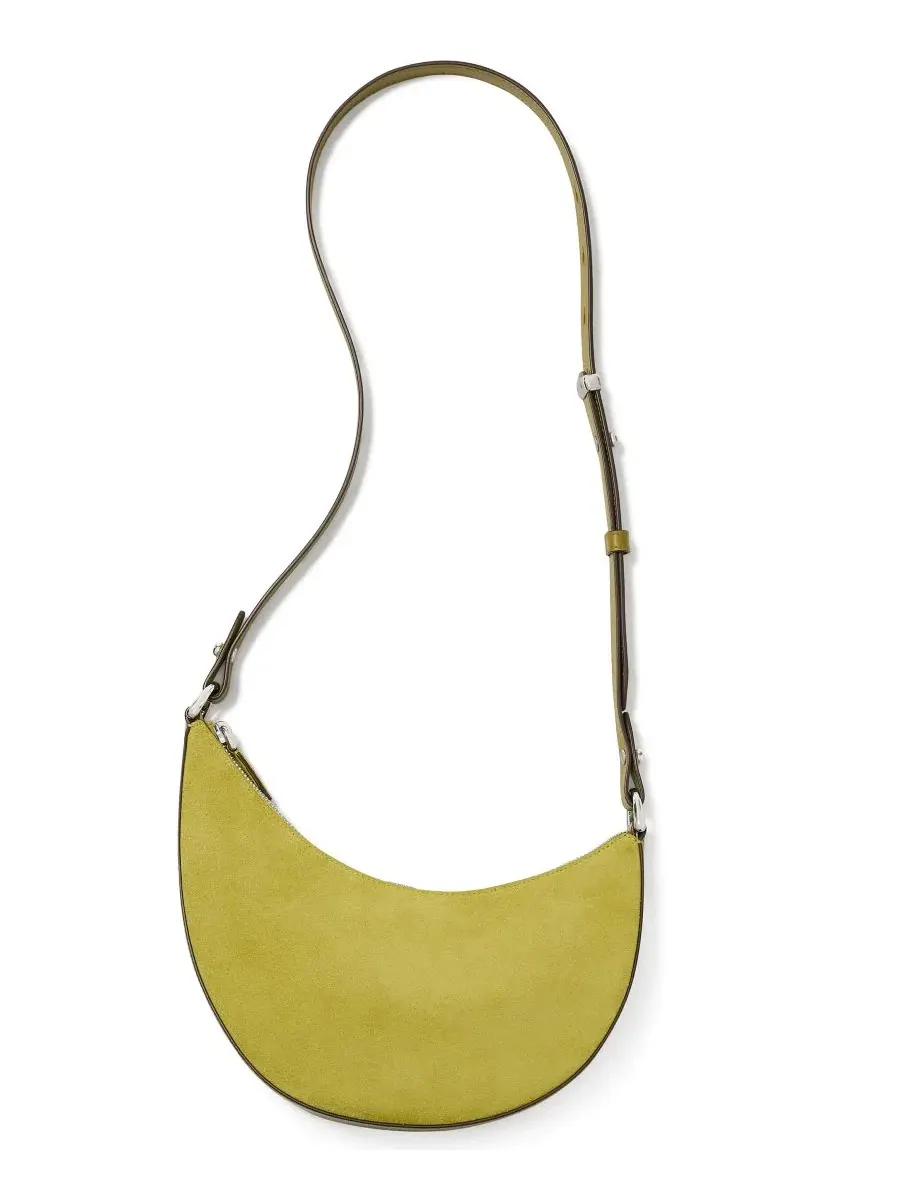 Небольшая кроссбоди-сумка Duo Suede kate spade new york — изображение 7 из 15, зеленый