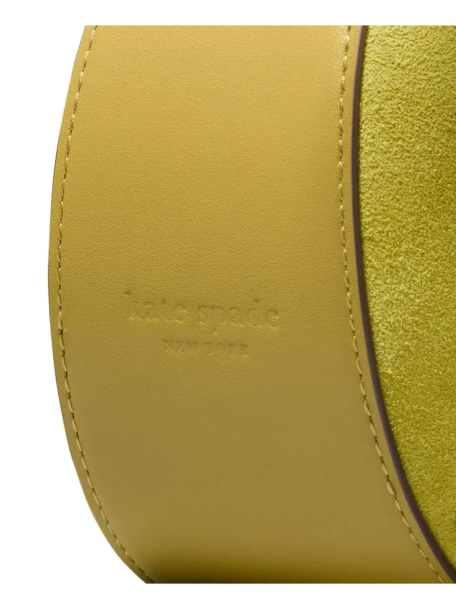 Небольшая кроссбоди-сумка Duo Suede kate spade new york — изображение 10 из 15, зеленый
