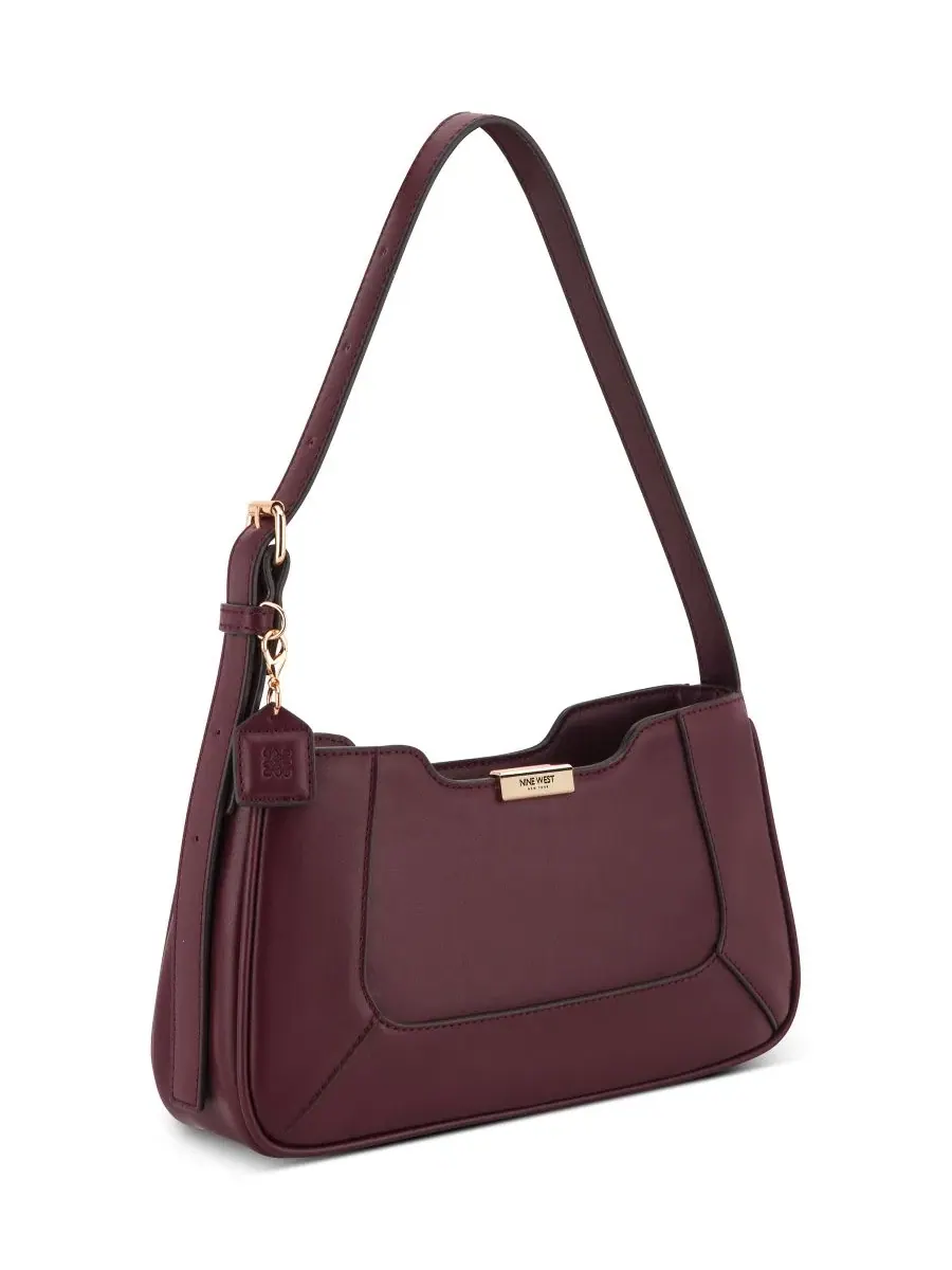 Небольшая сумка через плечо Marly Small Shoulder Handbag Nine West — изображение 3 из 4, черничный