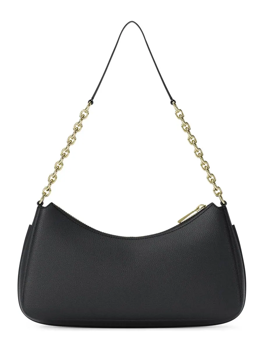 Сумка средняя 100% кожа Michael Kors Nolita Chain Pouchette — изображение 2 из 6, черный