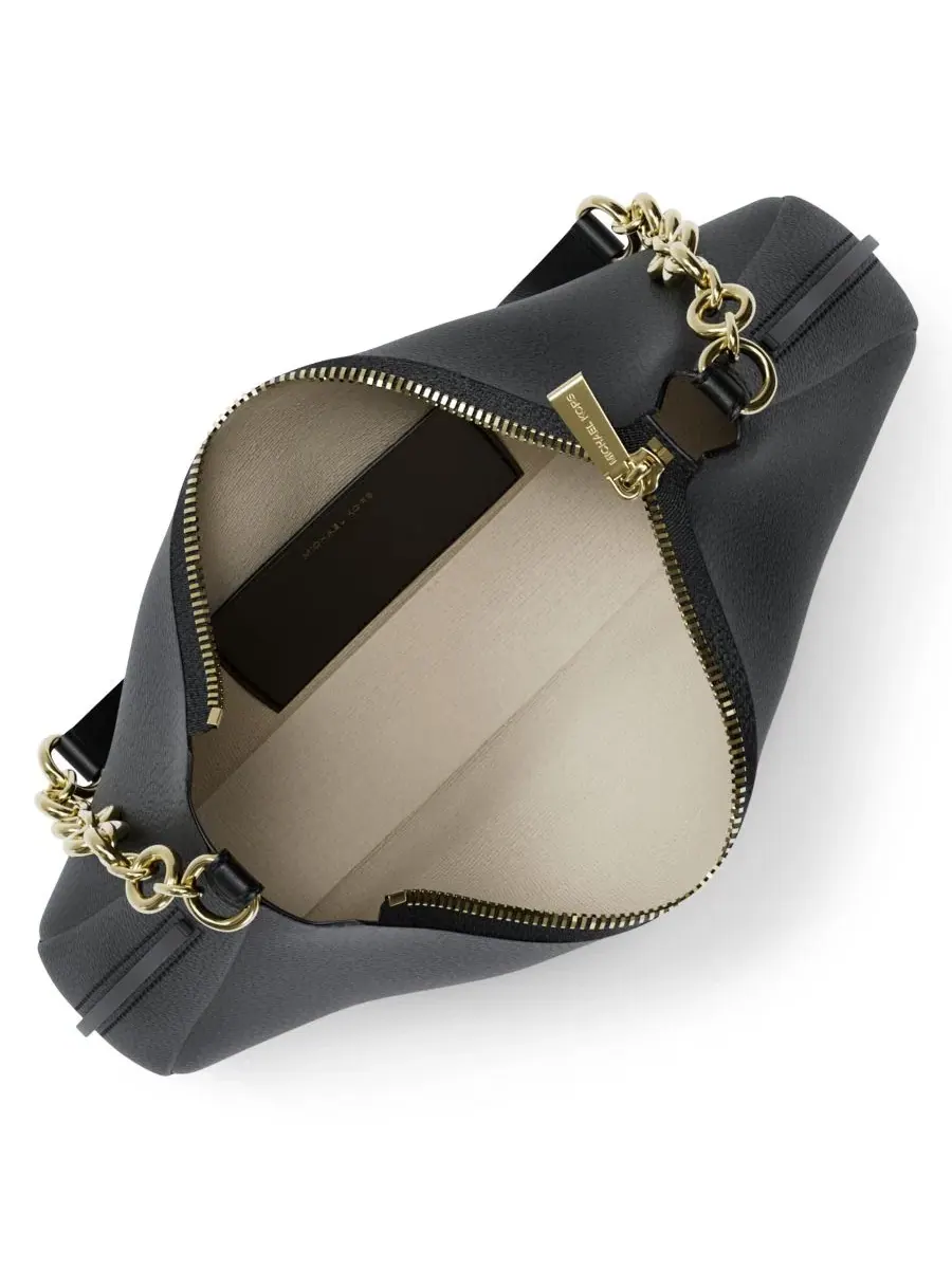 Сумка средняя 100% кожа Michael Kors Nolita Chain Pouchette — изображение 4 из 6, черный
