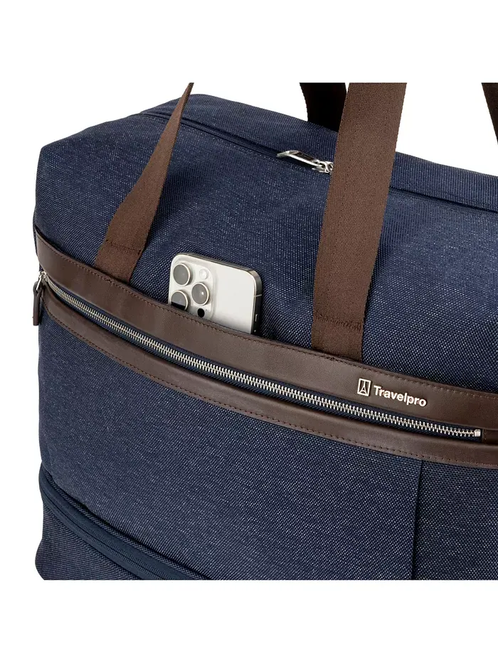 Сумка Platinum Elite Drop-Bottom Weekender Travelpro — изображение 4 из 12, темно-синий