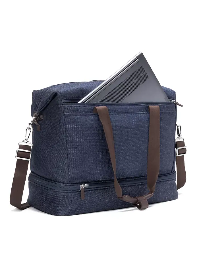Сумка Platinum Elite Drop-Bottom Weekender Travelpro — изображение 9 из 12, темно-синий