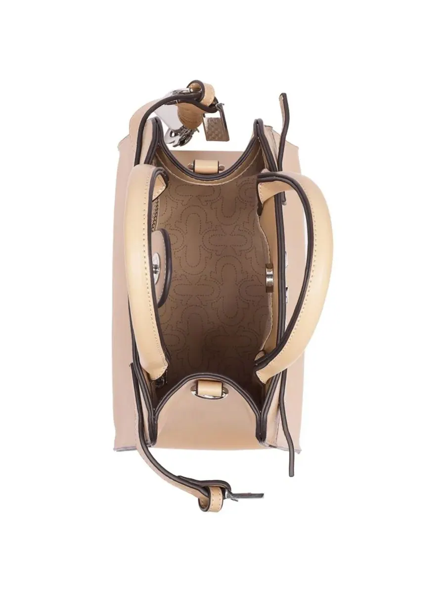 Сумка-шопер с поясным акцентом, Beckham Belted Tote True Religion — изображение 5 из 6, бежевый