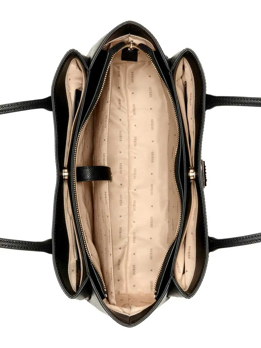 Сумка-тоут GUESS Noelle Ii Tech Extra-Large — изображение 4 из 5, черный