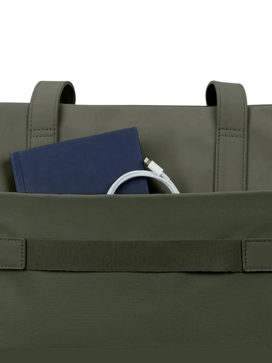 Сумка-шоппер Better Than Basic 38 см Samsonite — изображение 8 из 15, оливковый