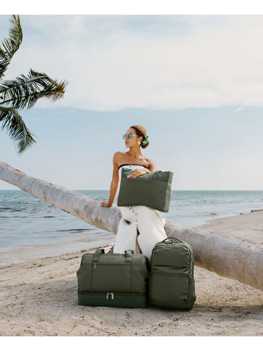 Сумка-шоппер Better Than Basic 38 см Samsonite — изображение 10 из 15, оливковый