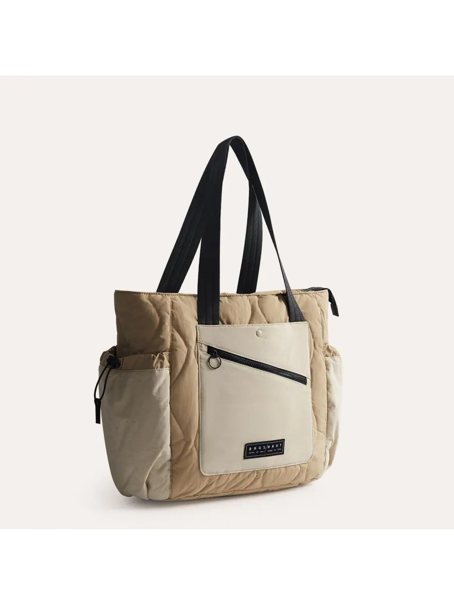 Сумка-тоут Vega 23L Featherlight Moss BAGSMART — изображение 3 из 5, бежевый