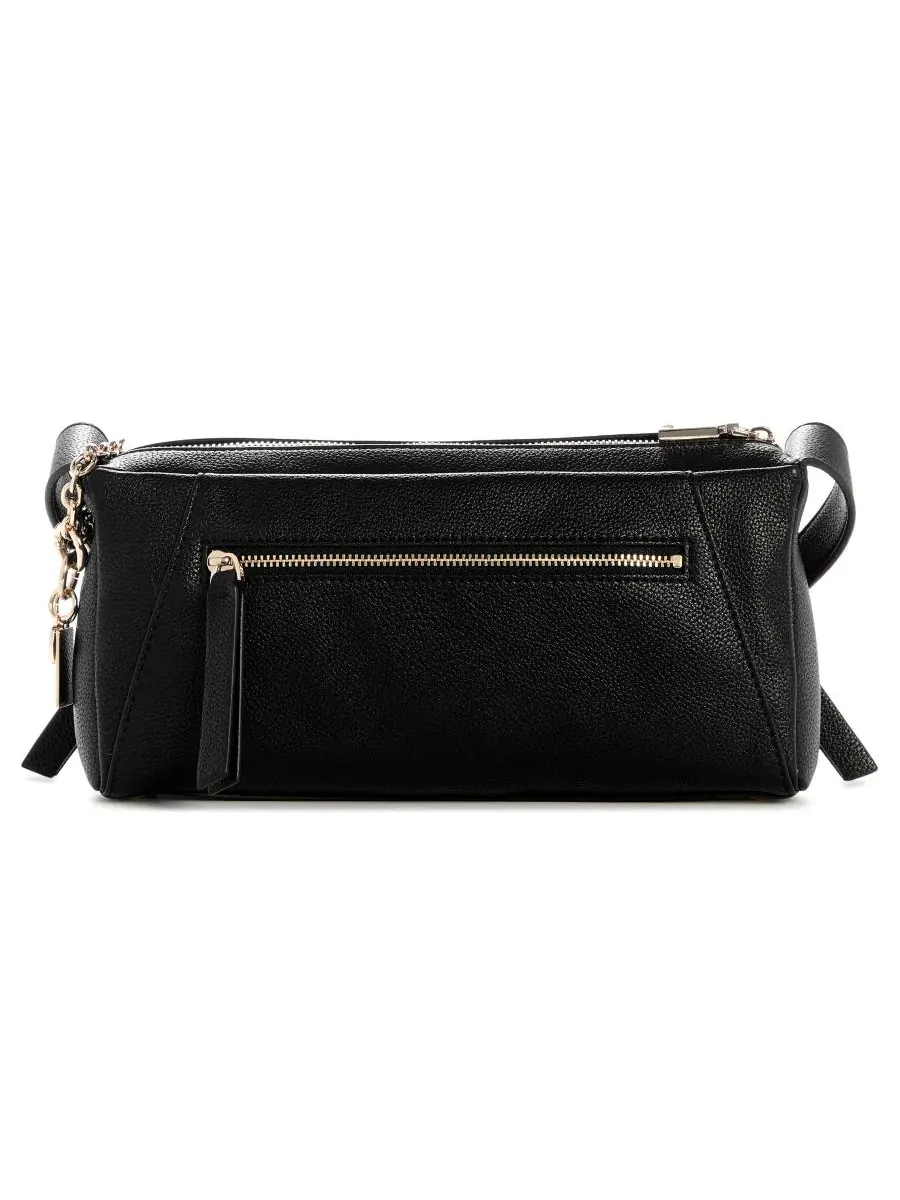 Небольшая кроссбоди-сумка Devon Small Crossbody GUESS — изображение 2 из 5, черный